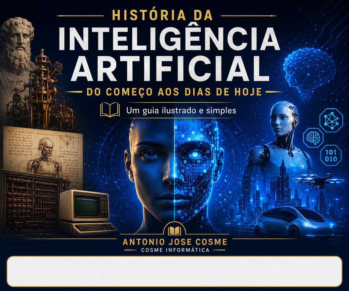 Capa do E-book História da Inteligência Artificial